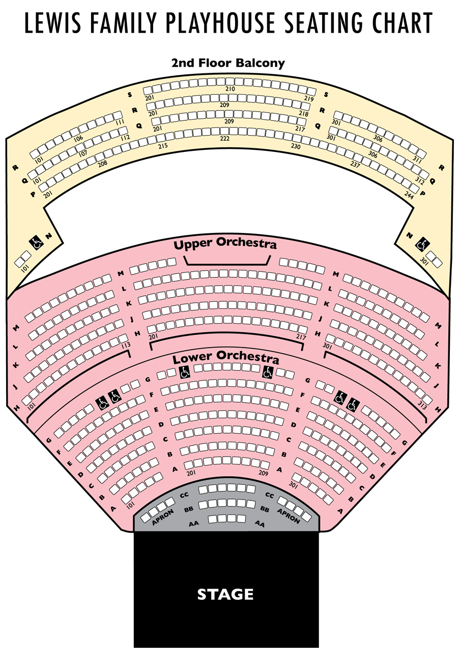 Lewis Family Playhouse Seating Chart